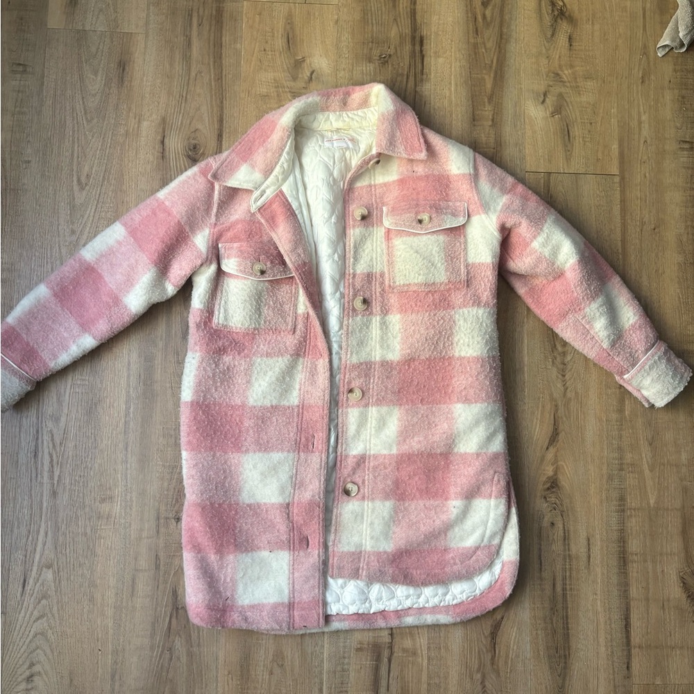 Joe Fresh Cream Quilted Jacket